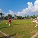 psbm (merah) berhadapan dengan porsel fc (putih) laga final batang hari league u 21 di lapangan garuda muara bulian